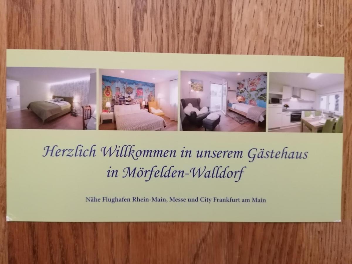 Gastehaus A Und D Fischer Mörfelden-Walldorf Kültér fotó